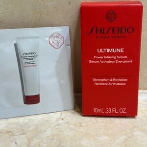 Shiseido Ultimune Serum + Cleansing Foam